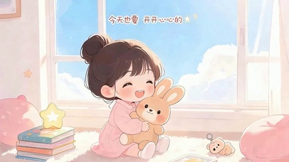 今天也要开开心心