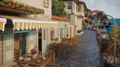 户外海滨咖啡厅