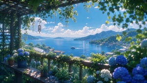 晴川揽山海