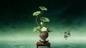 一花藏静意 心安则静