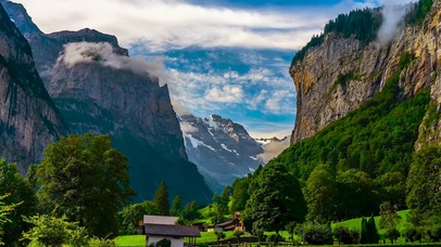高山云雾仙境延时