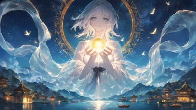 星空古风神女