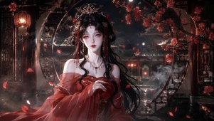 中式古风少女