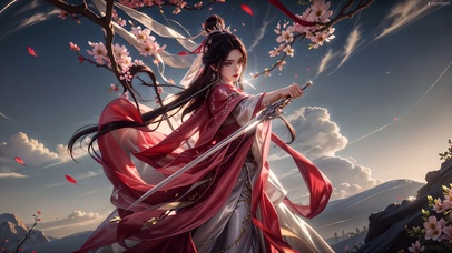 AI陆雪琪珍品全屏(素2)