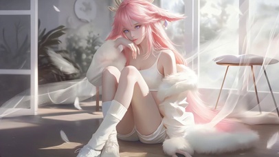 甜美少女神子大人