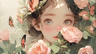 蝴蝶女孩