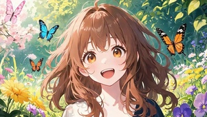 可爱女孩