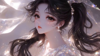 飘逸的美女