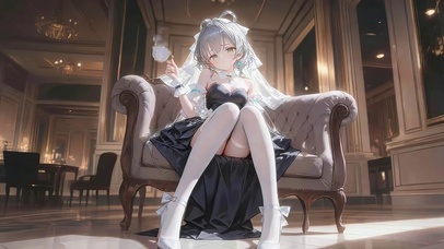 治愈可爱动漫女孩