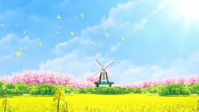 春日，看一场花海