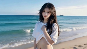 治愈可爱女孩