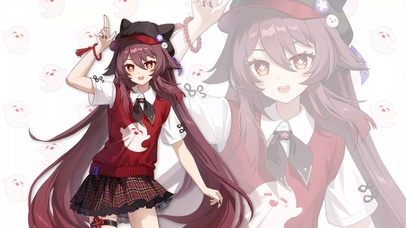 胡桃 画师：雪理Yukiri