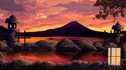 晚霞温泉