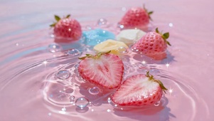 小清新夏日草莓