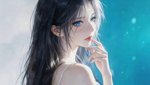 治愈长发女孩