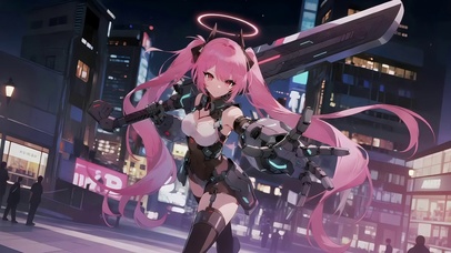 可爱动漫女孩