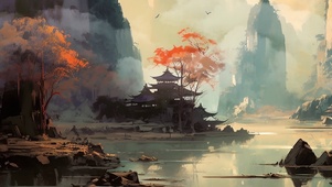 古风水墨动态壁纸