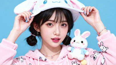 可爱女孩