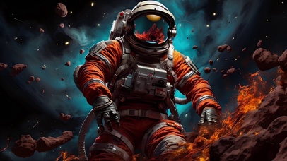 宇航员太空探索