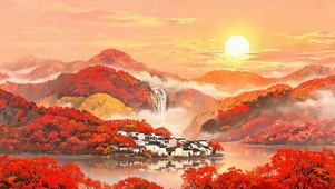 古风山水