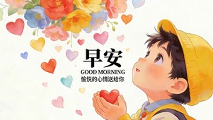 早安愉悦心情送给你