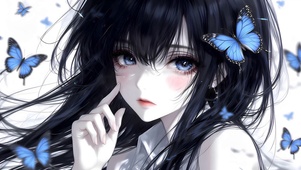 蓝蝴蝶