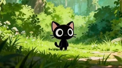 可爱小猫咪带鱼屏