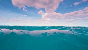 波涛海面