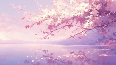 梦幻湖水