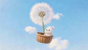 小兔几的蒲公英草筐之旅