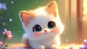 大眼小萌猫
