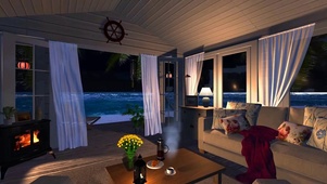 海滩小屋