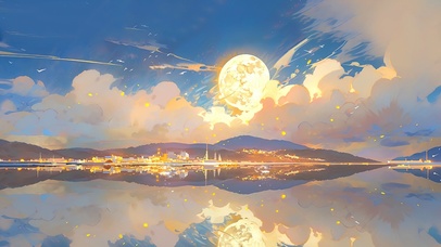 月明