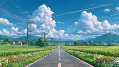 夏日田野