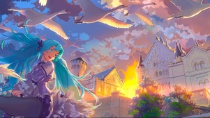 黄昏天鹅少女