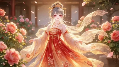 十二花神芍药