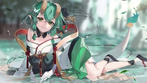 湖畔白龙女