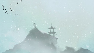 水墨山色
