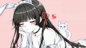 慵懒兔少女千咲