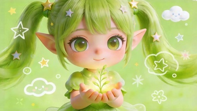 可爱小精灵