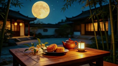 中秋氛围感壁纸