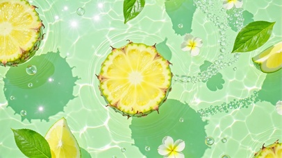 菠萝清凉流水系列