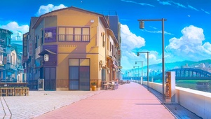 转角街道路口