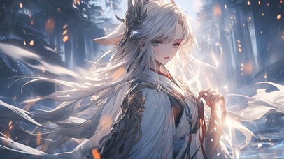 白衣少女