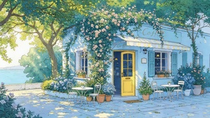 小清新鲜花小屋