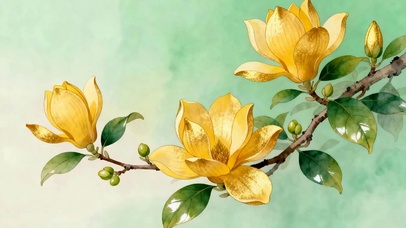 护眼树枝