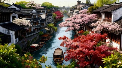 花映水巷