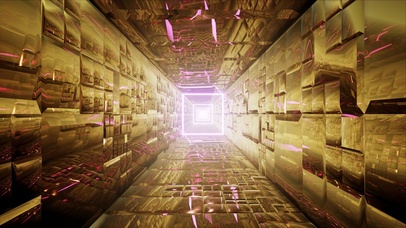 正方隧道-金(双端)