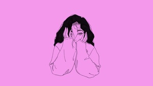 凌乱的女孩