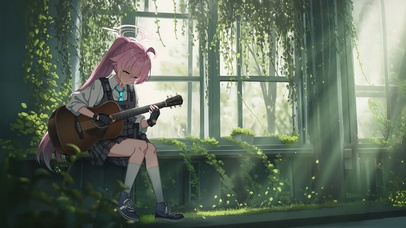 蔚蓝档案：小鸟游星野 窗畔弦歌